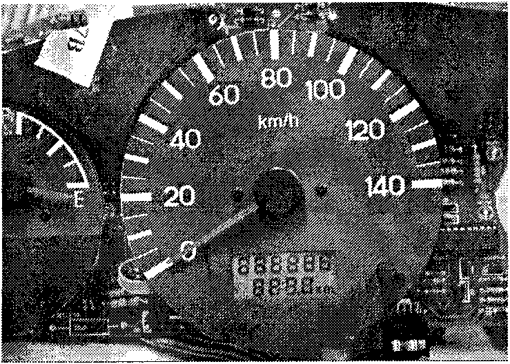 Automatic calibration method of pointer type automobile meter