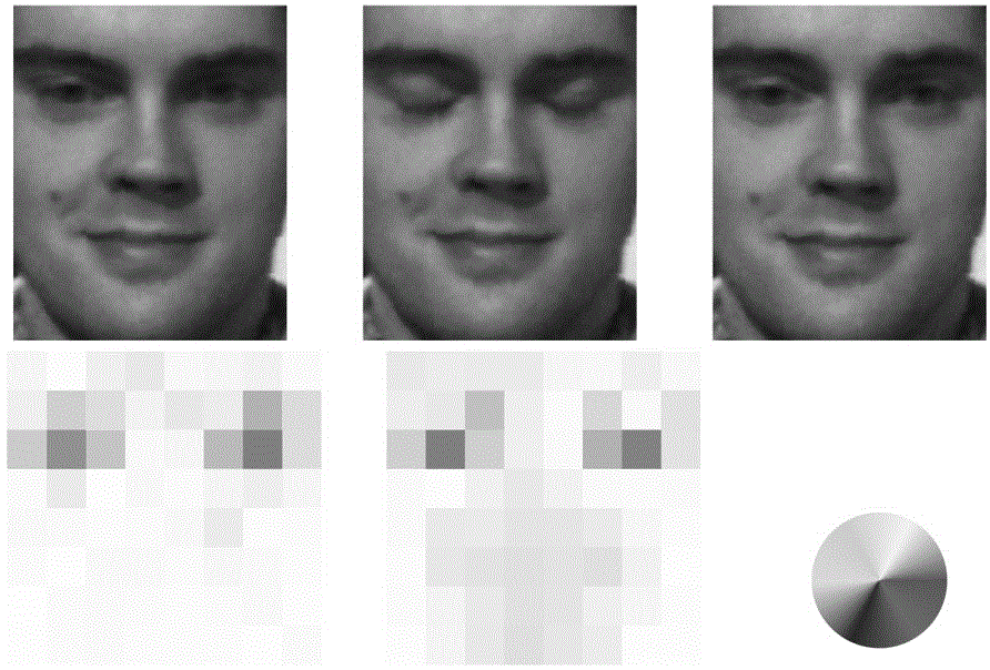 Minimum -error-based feature extraction method for face microexpression sequence