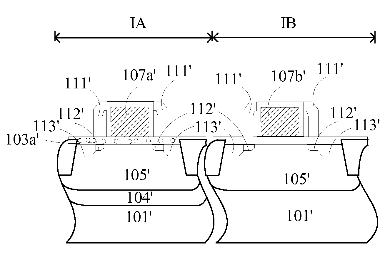 Embedded semiconductor memory devices and methods for fabricating the same