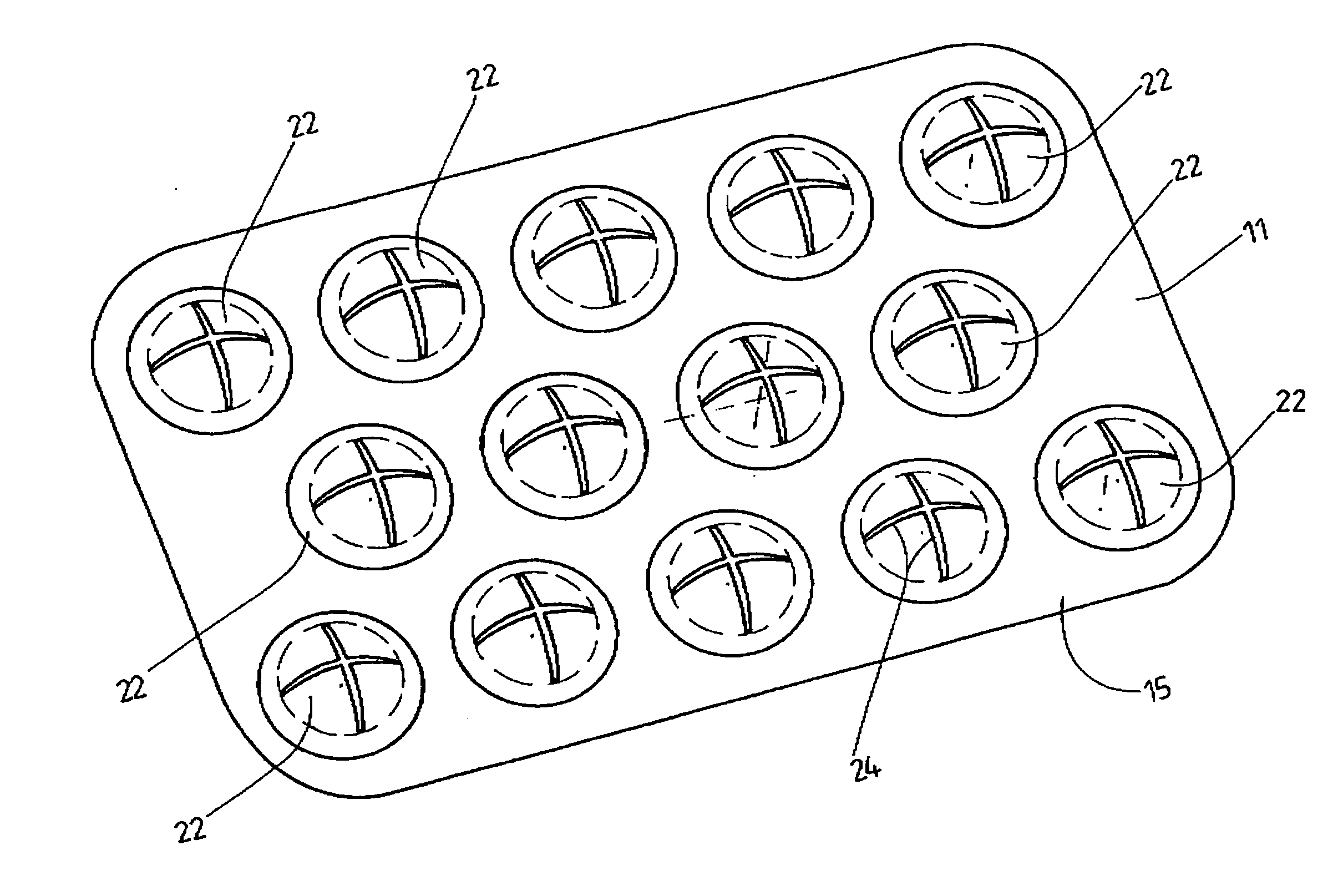 Device for generating pyrotechnic effects