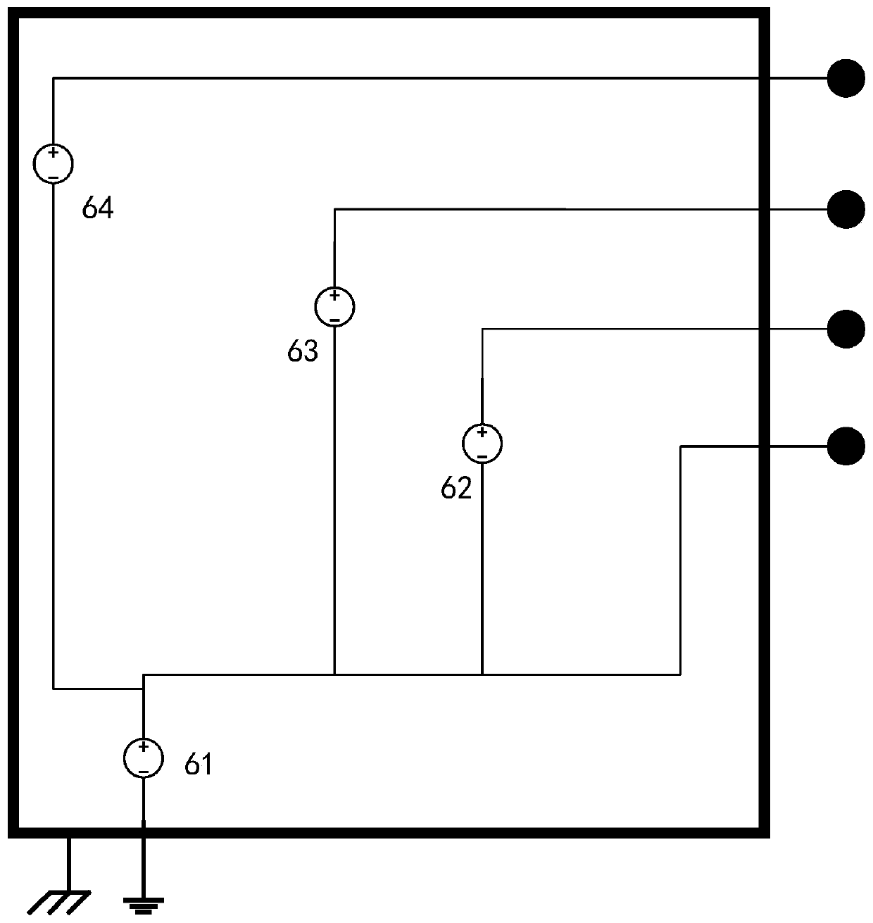 Multi-path high-precision high-voltage power supply