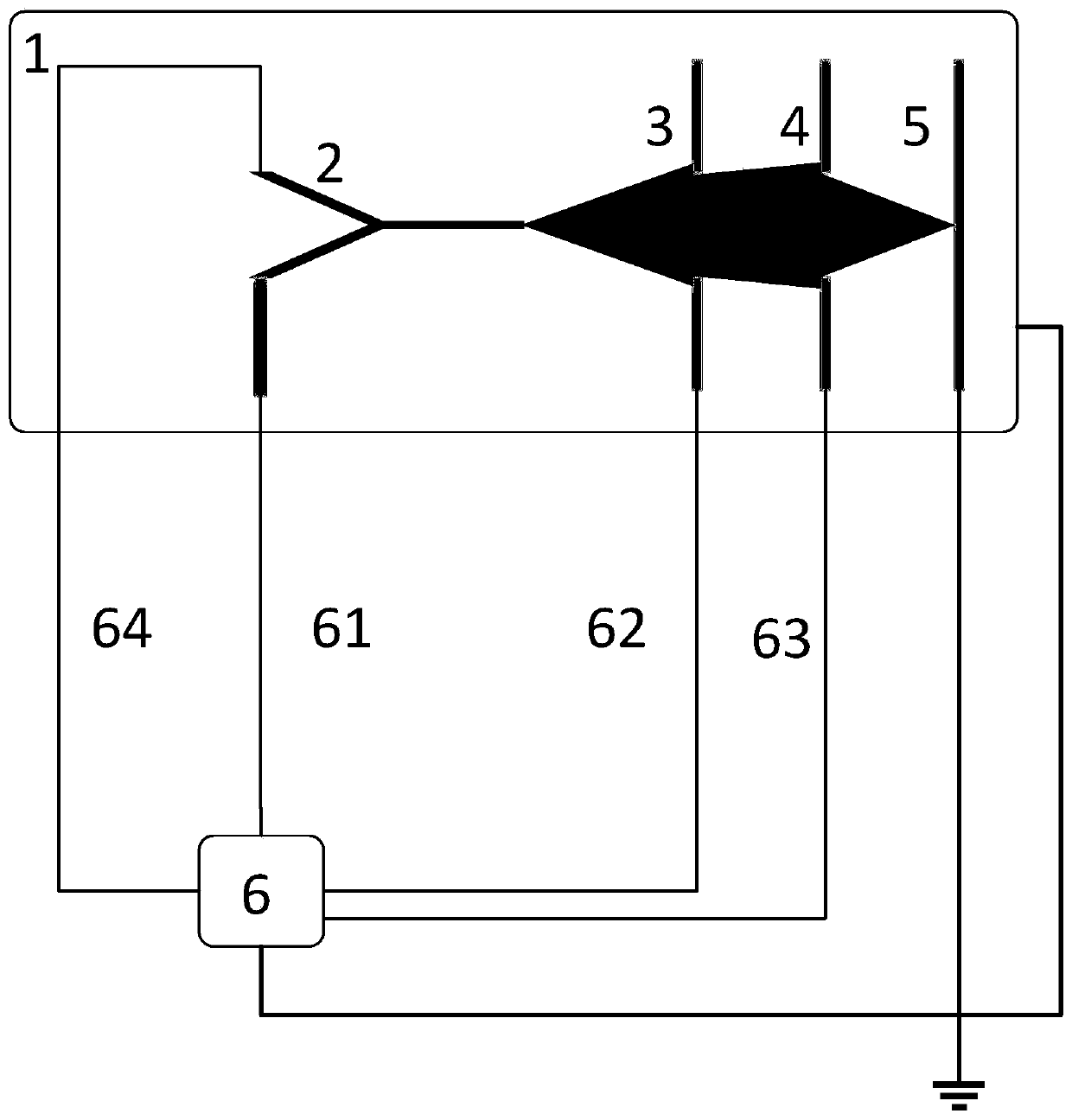 Multi-path high-precision high-voltage power supply