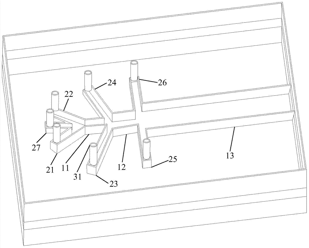 Three-dimensional culture hepatocyte device capable of simulating hepatic plate structure and culture method of hepatocyte