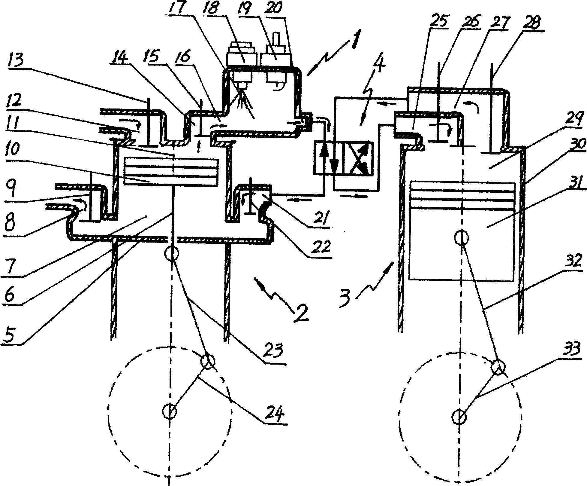 Continuous combustion constant power engine