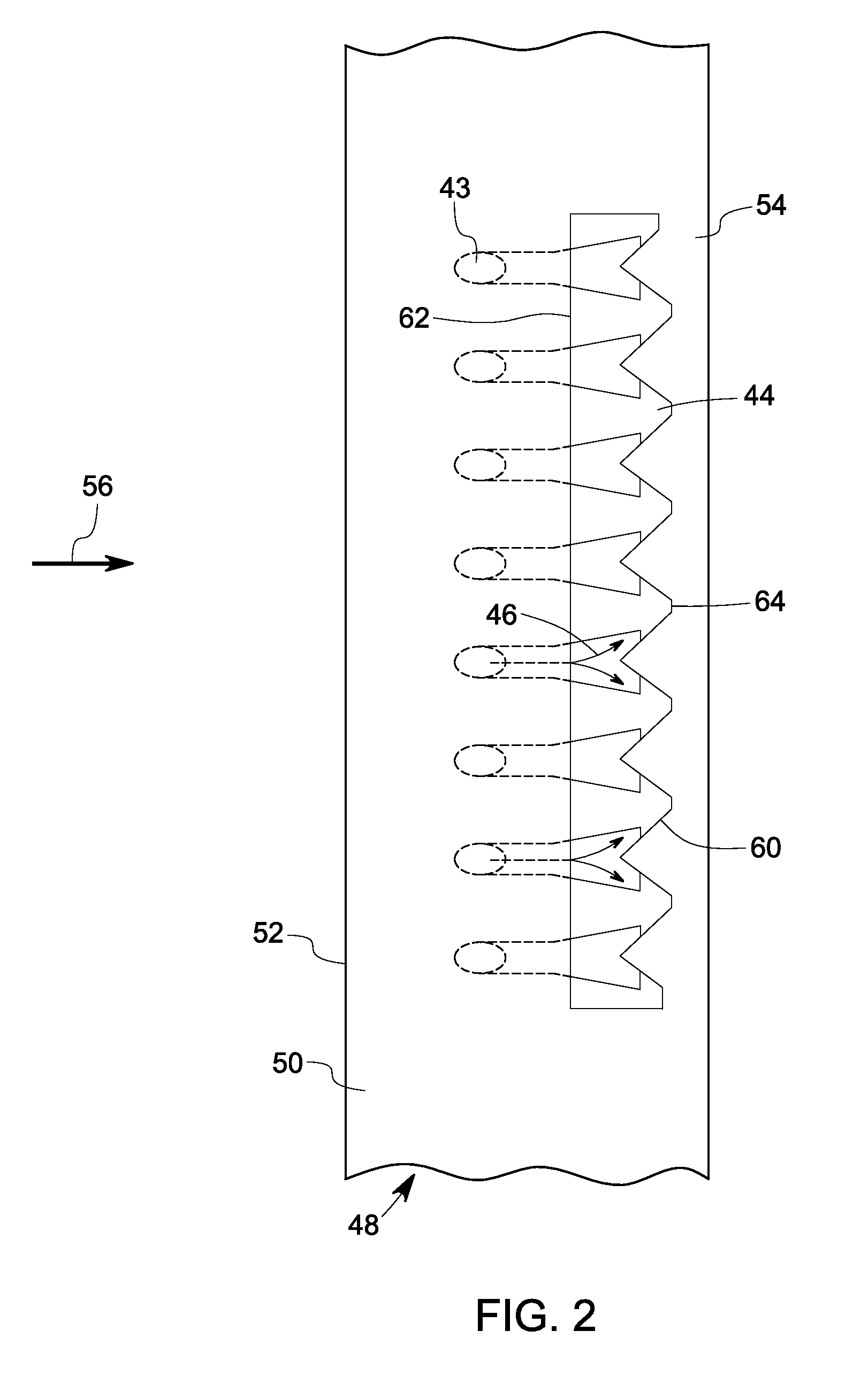 System and method for improved film cooling