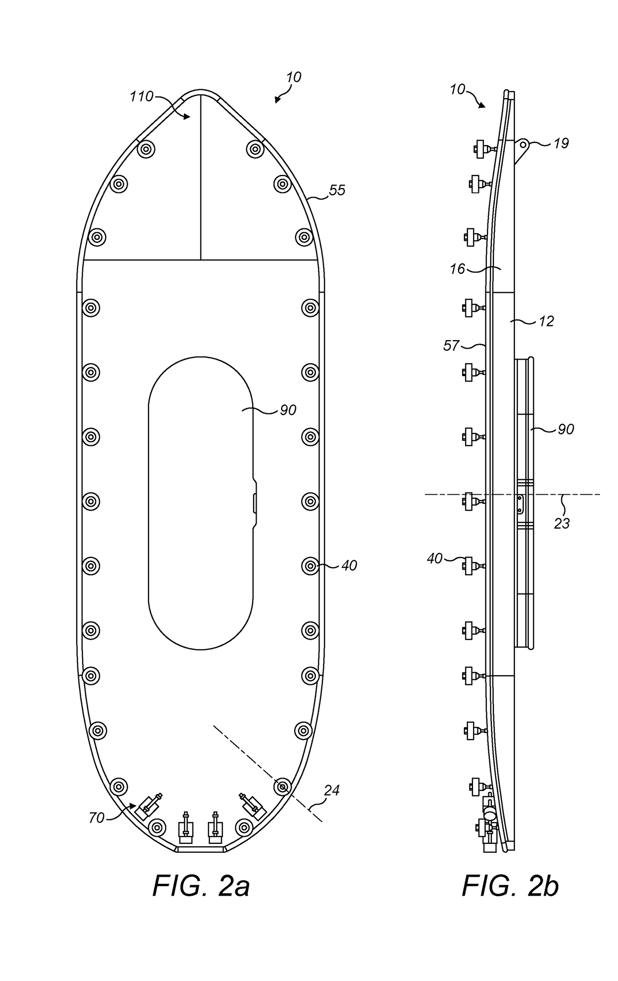 Access panel for a wind turbine tower and method for securing same