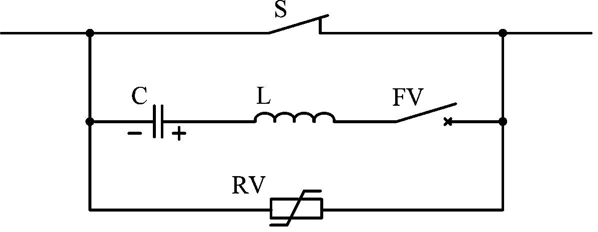 Main circuit topology of artificial zero-crossing technology and current transfer method