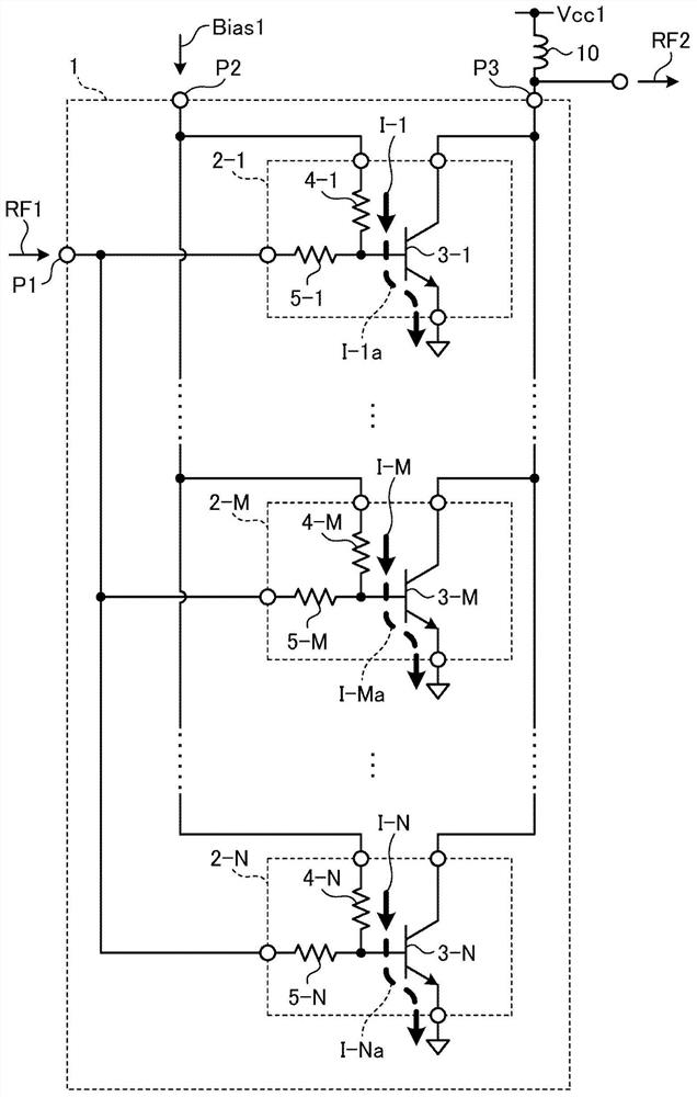 Multi-finger transistor and power amplifier circuit