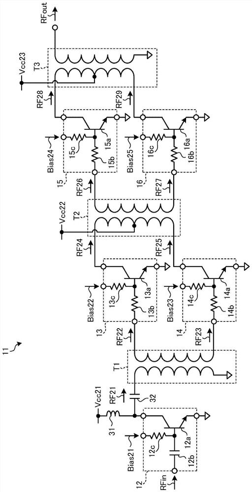 Multi-finger transistor and power amplifier circuit