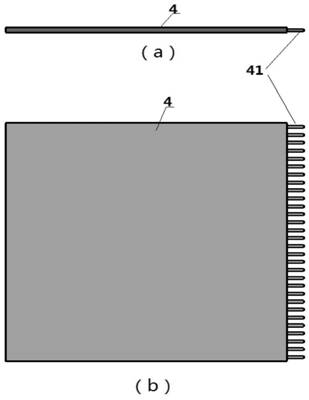 On-line pretreatment method of lead screen grid on plate coating line