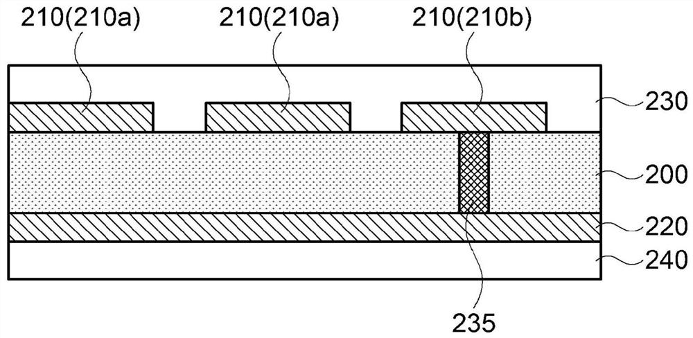 Antenna element and display device comprising same