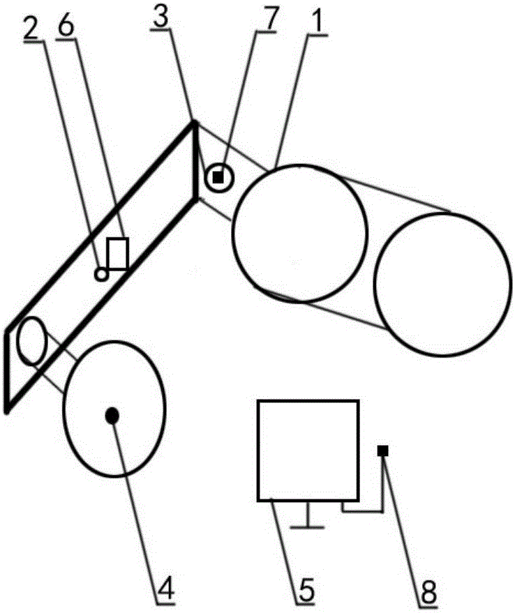 Calibration adjustment device for center of two shafts of coupling of industrial induced draft fan