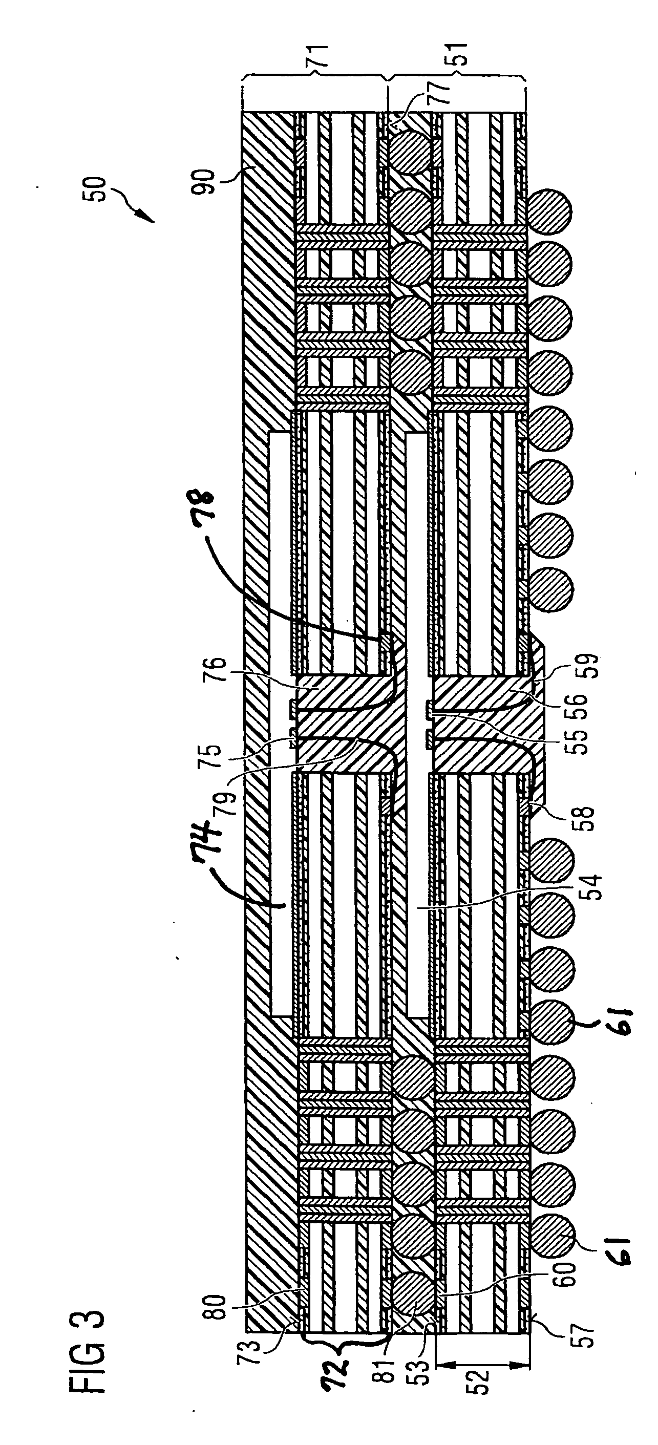 Integrated device having a plurality of chip arrangements and method for producing the same
