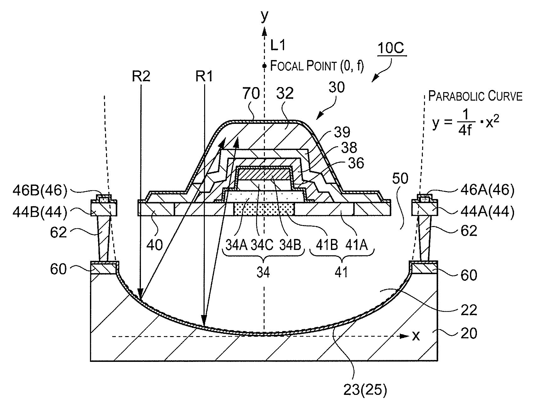Thermal detector, thermal detection device, and electronic instrument