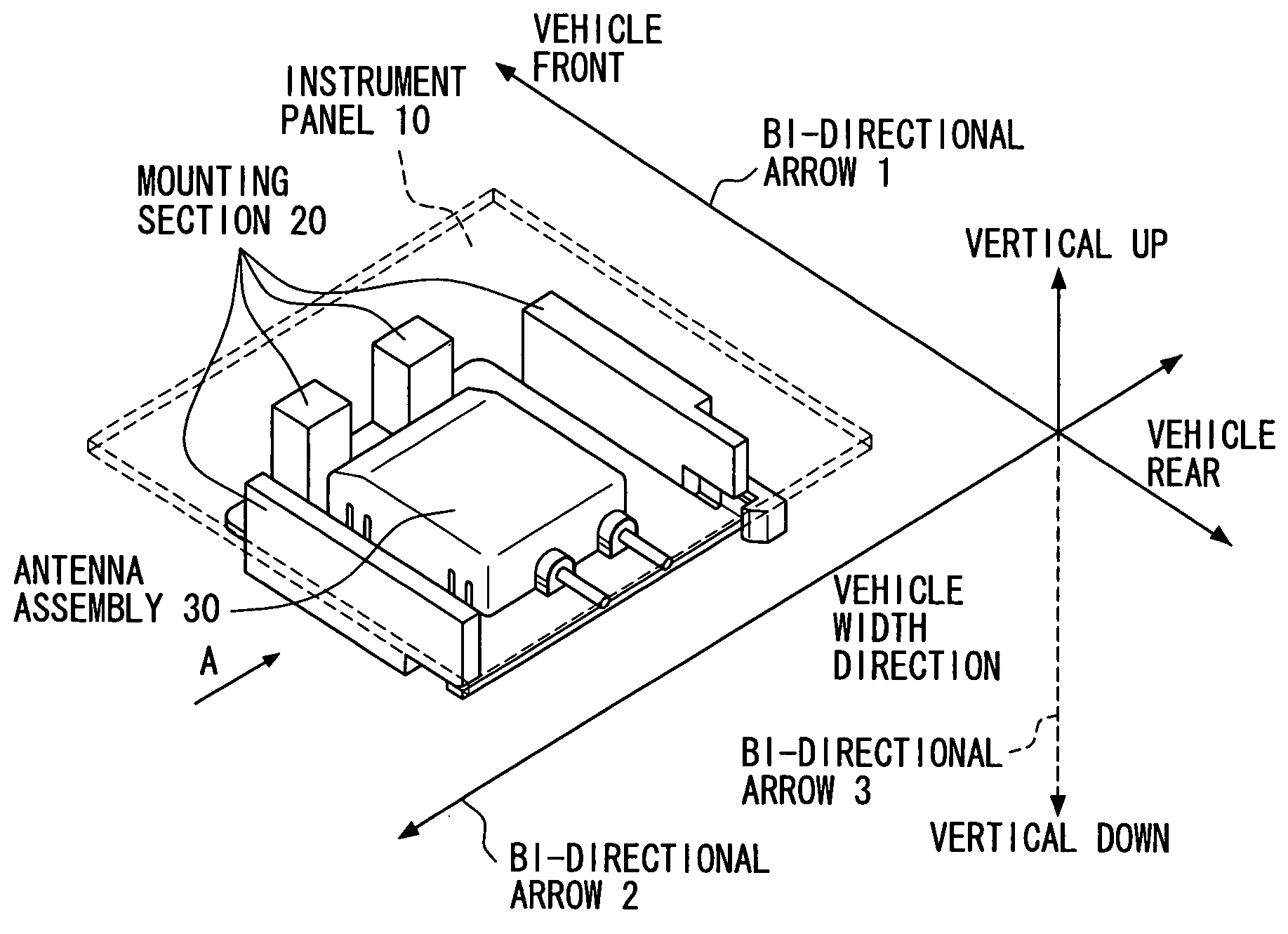 Antenna mounting assembly