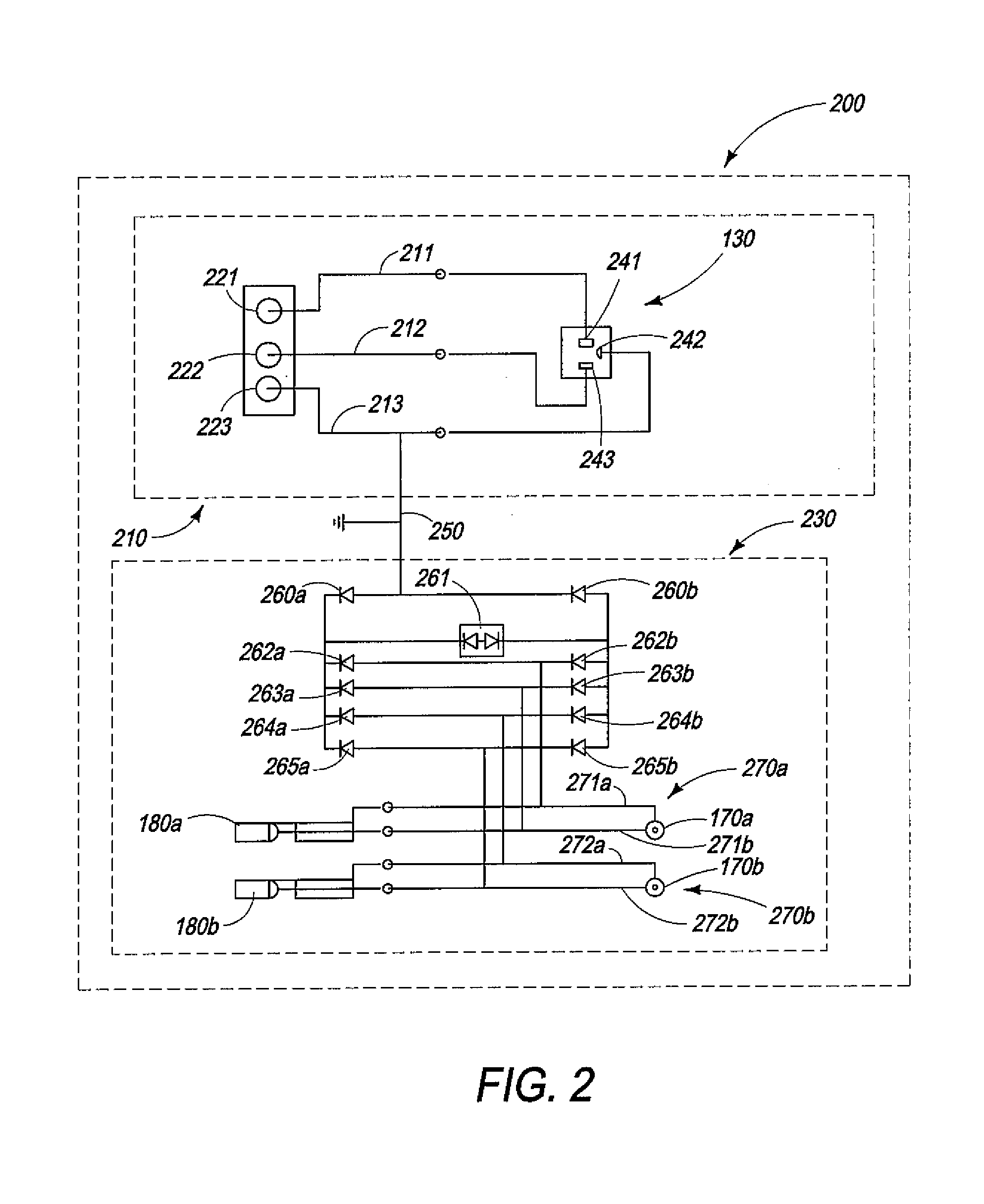 Protection circuit for signal and power