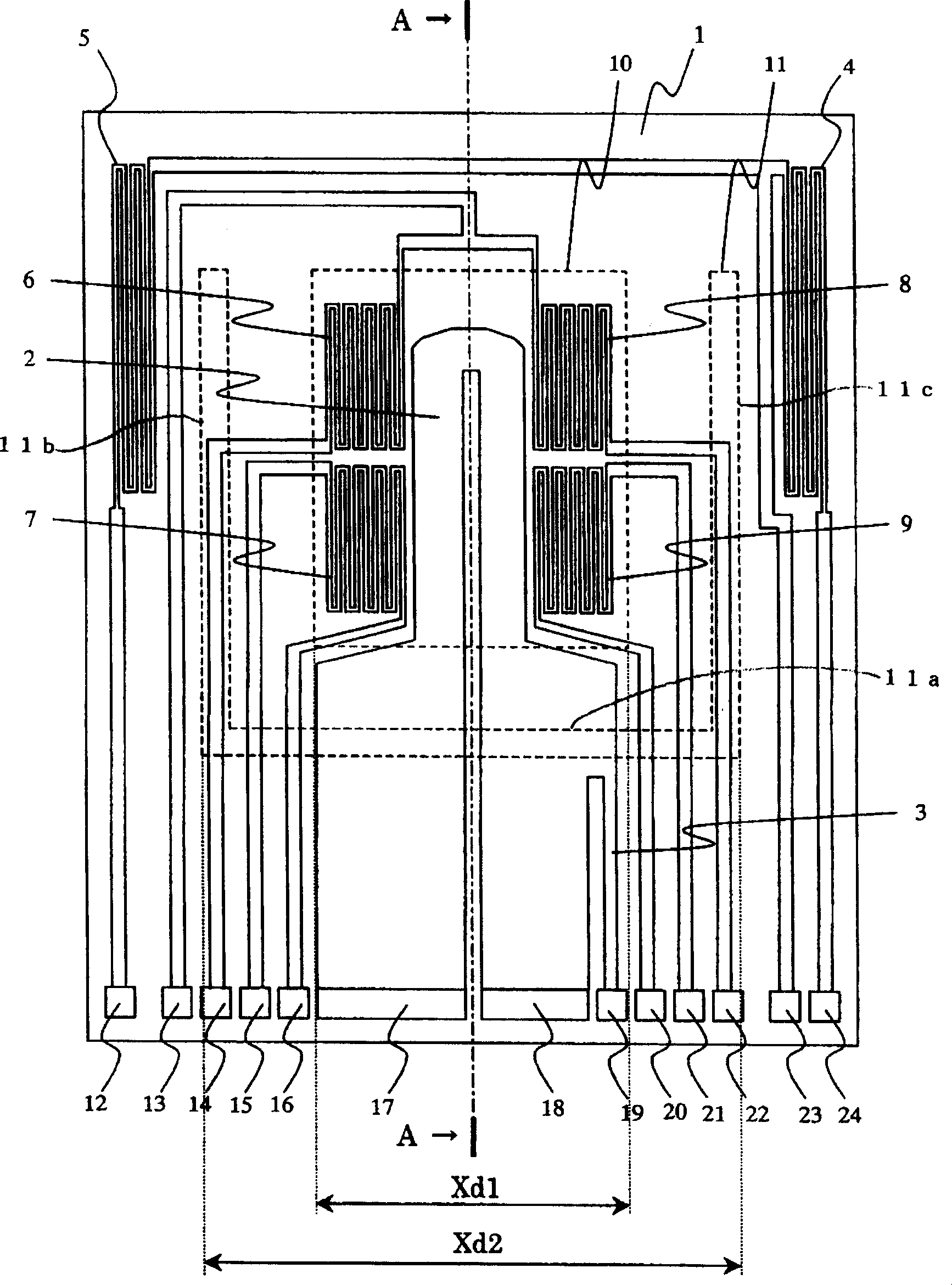 Gas flow measuring apparatus