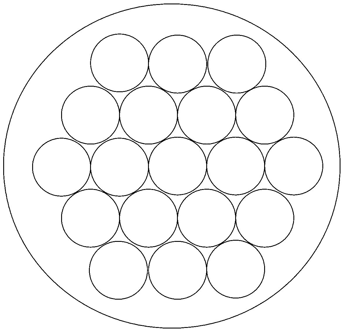 Metal nanoparticle structure array and preparation method thereof