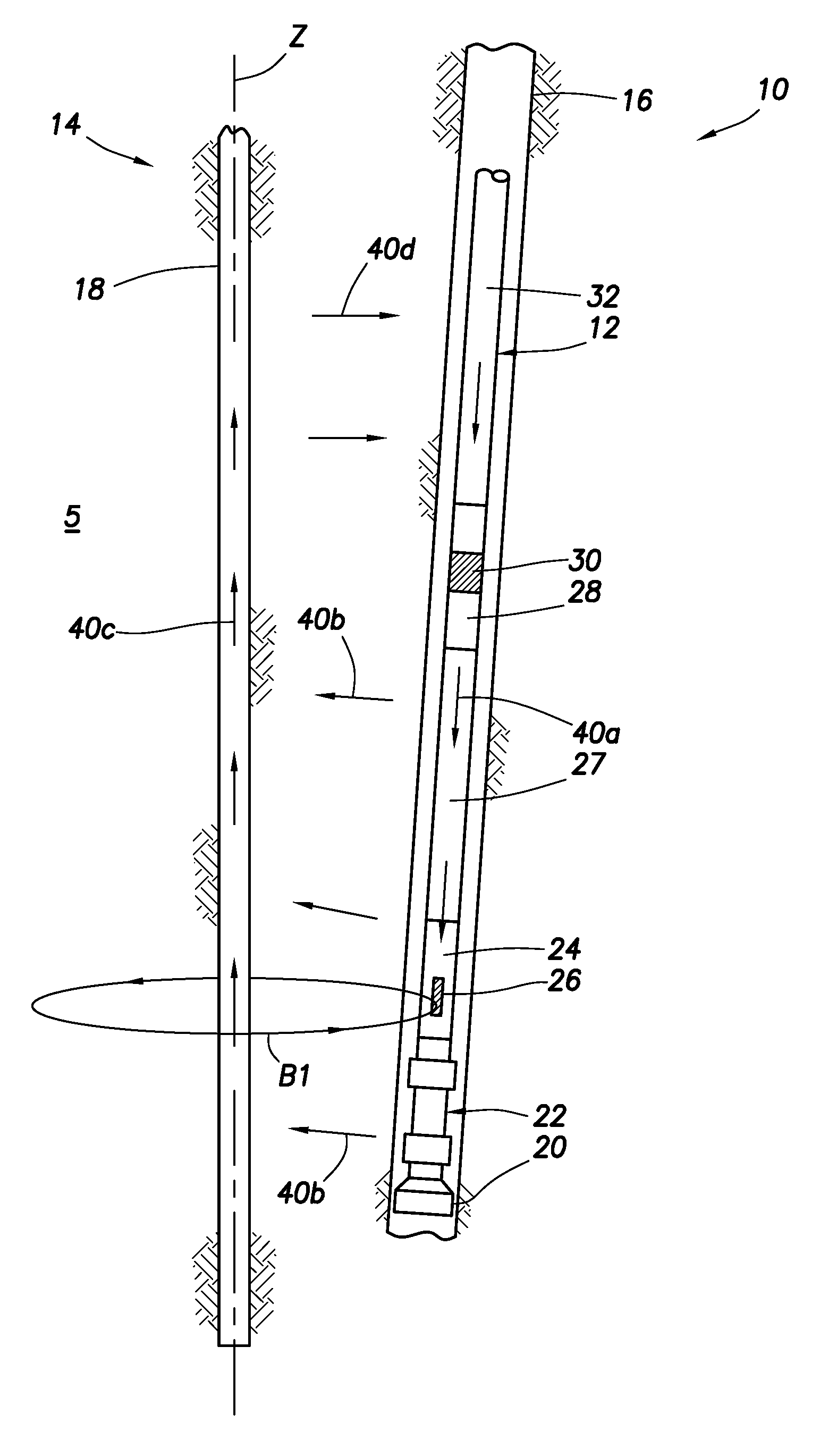 Method and apparatus for locating well casings from an adjacent wellbore