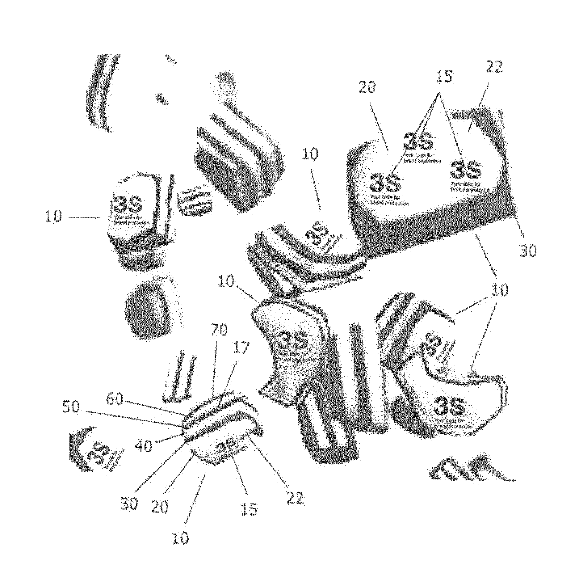 Microparticle, particularly a microparticle for the counterfeit-proof marking of products