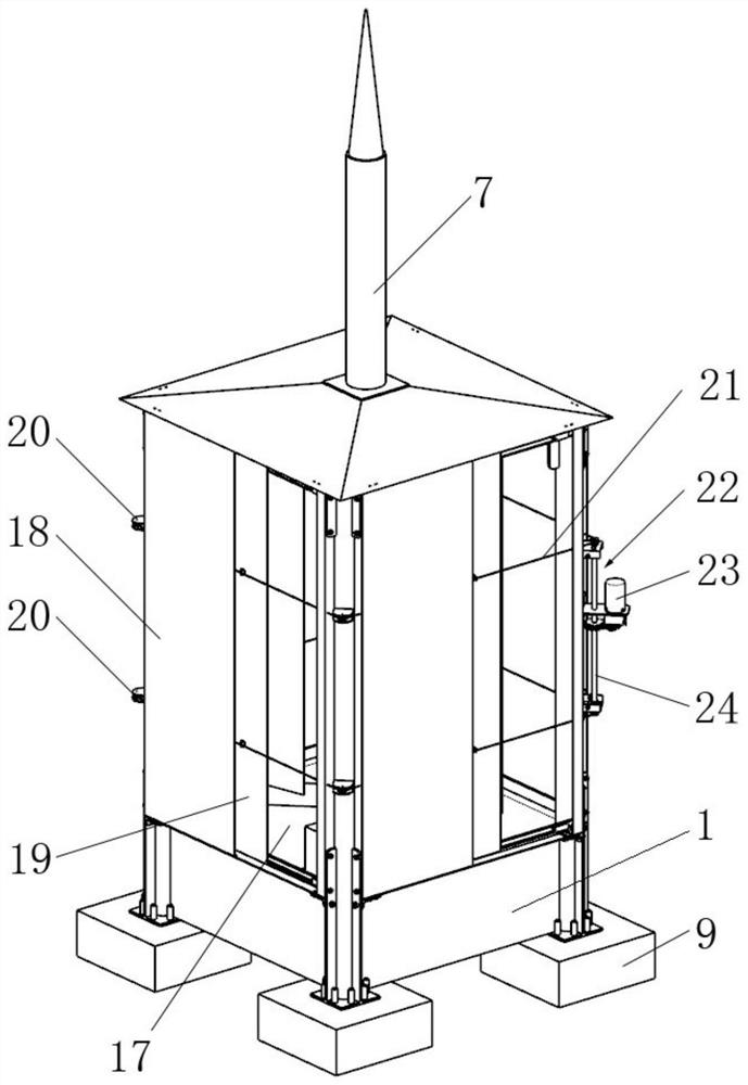 Roof fan device and system suitable for whole environment