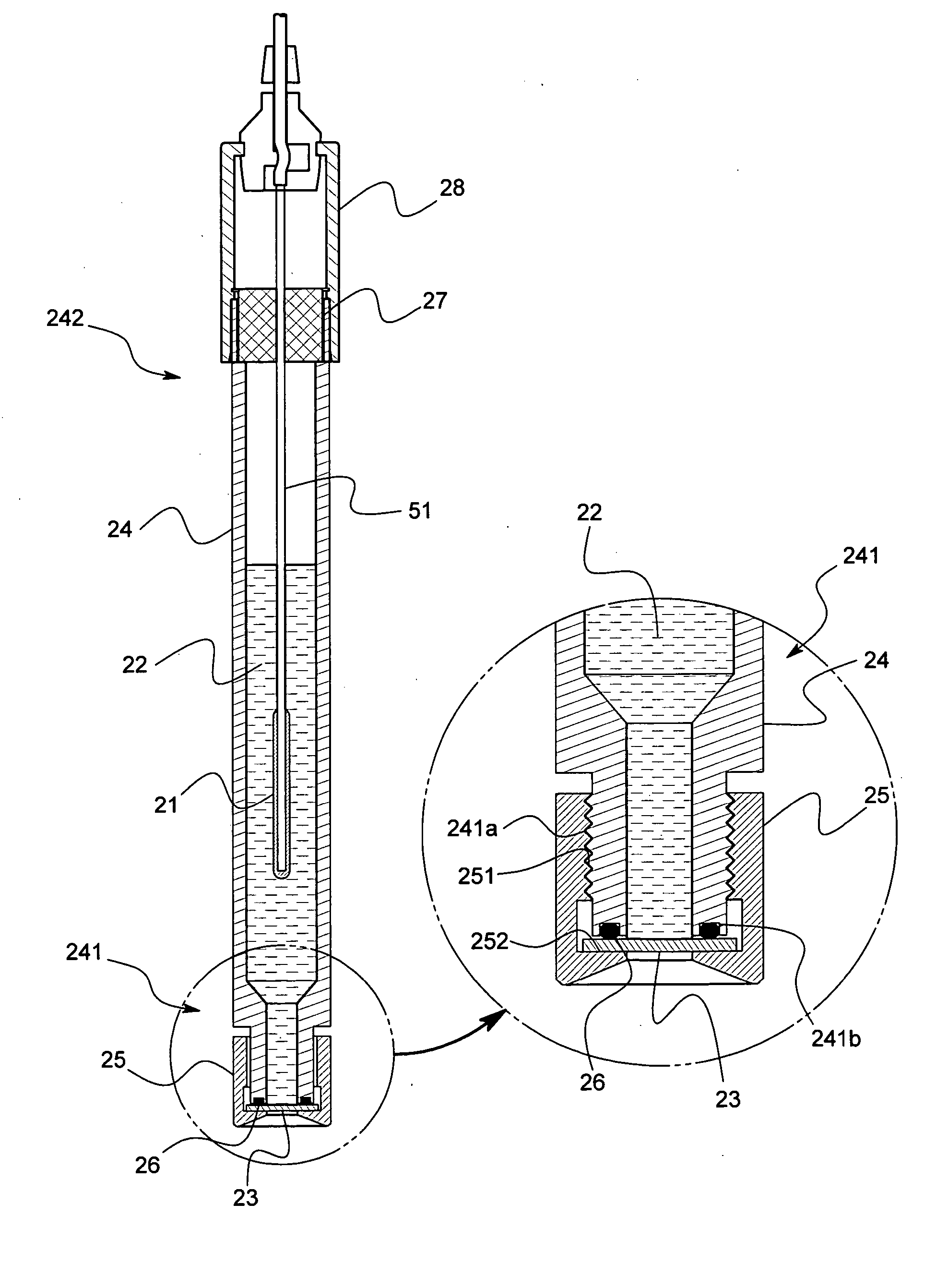 Reference electrode, salt bridge and ionic concentration measuring device by the use of reference electrode and salt bridge