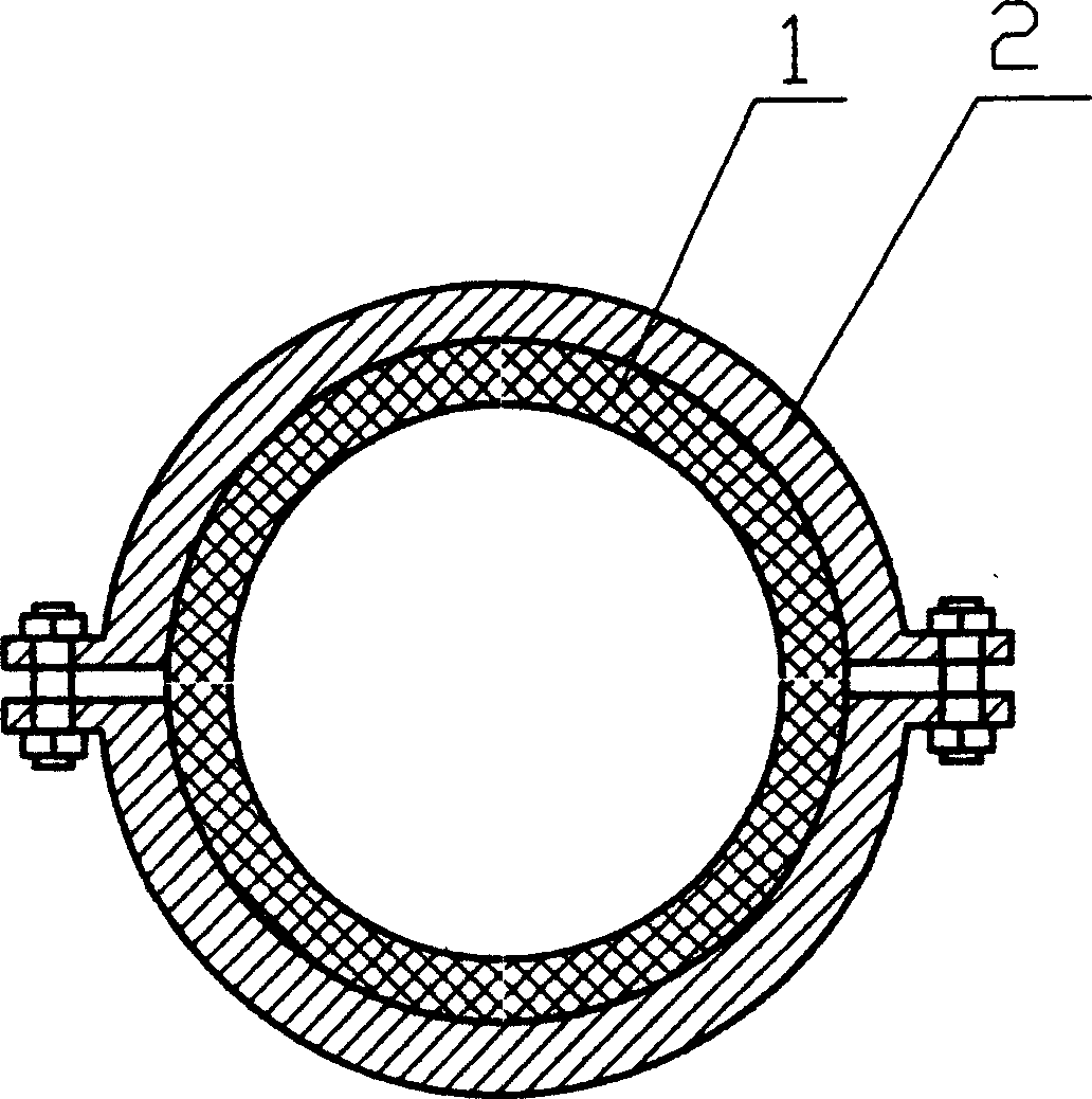 Pipe with reinforced device
