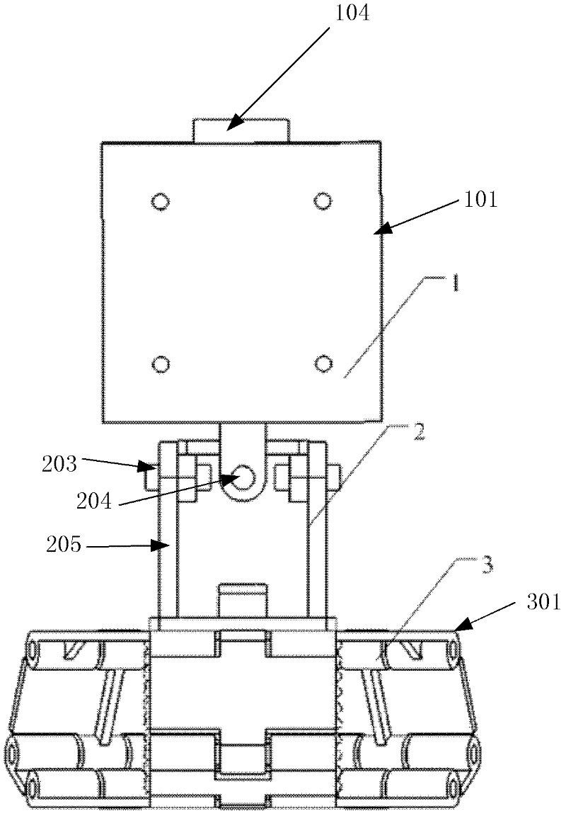 Camel foot simulated mechanical foot device