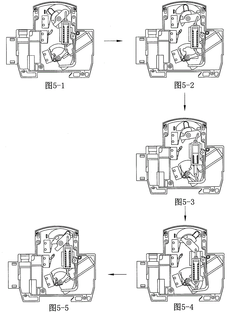 Automatic reclosing device for circuit breaker