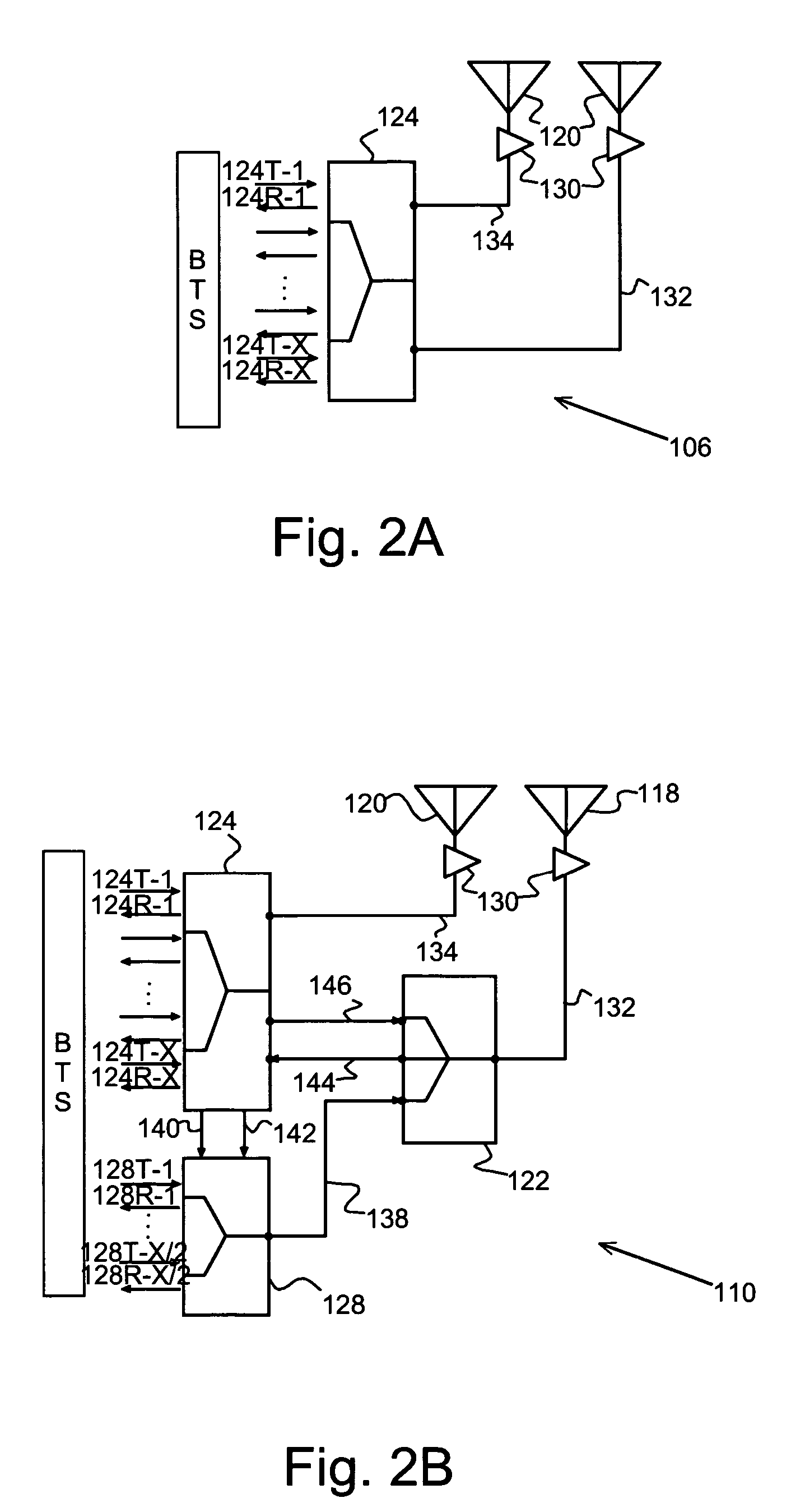 Mobile communications network with expanded carrier capacity and method of expanding base station carrier capacity