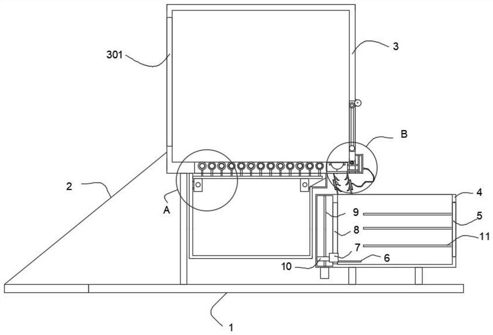 Goose cage capable of intelligently identifying and recording egg laying performance of breeding geese