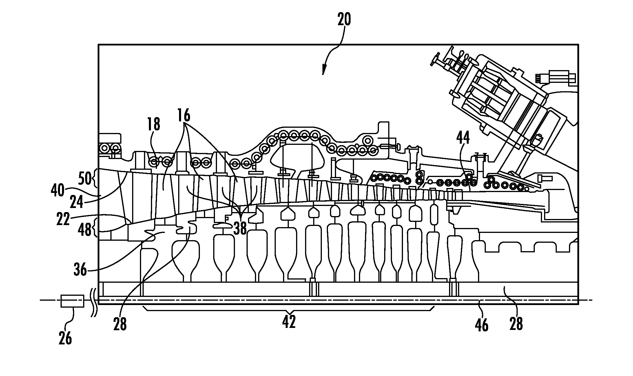 Compressor airfoil tip clearance optimization system