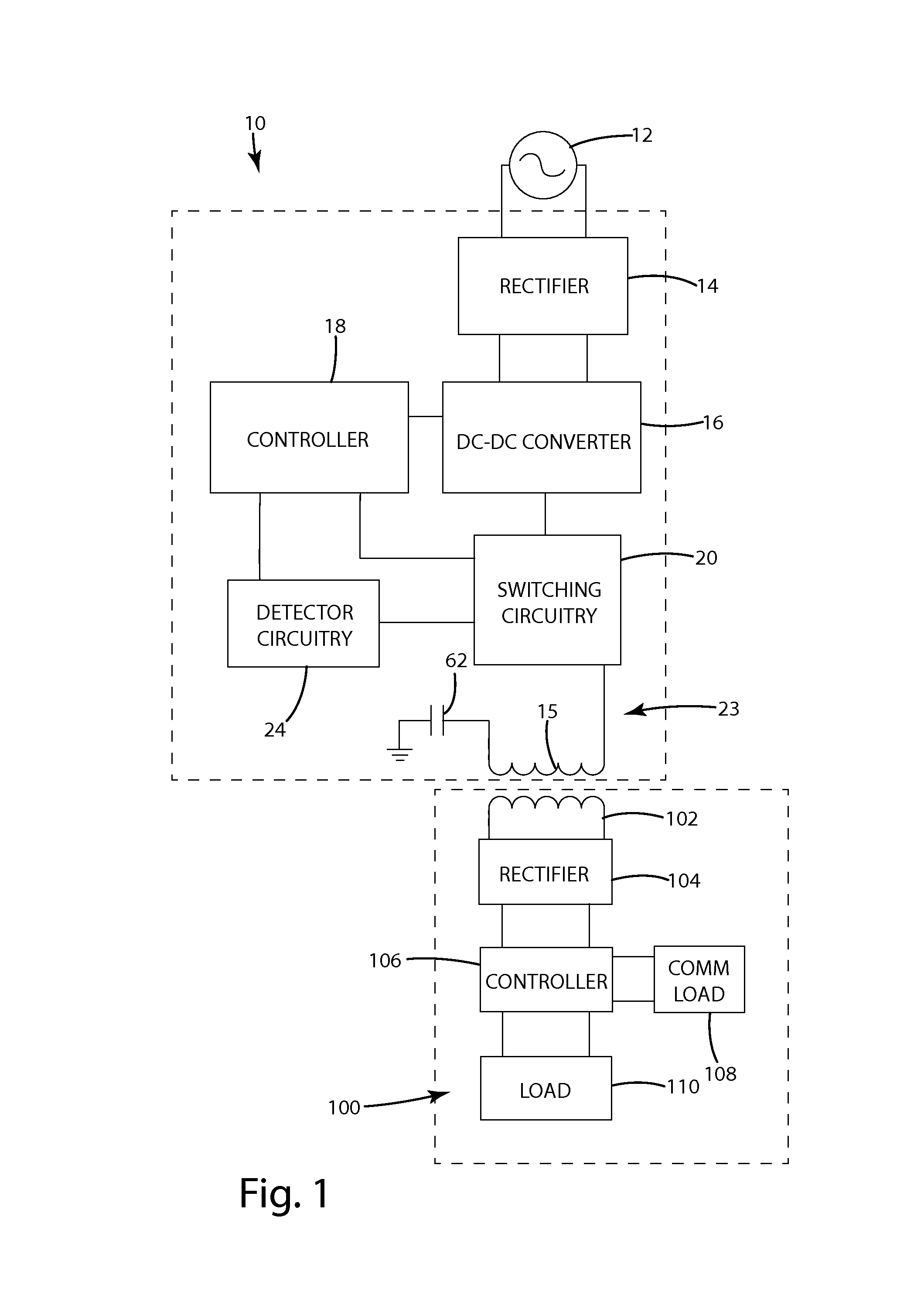 Systems and methods for detecting data communication over a wireless power link