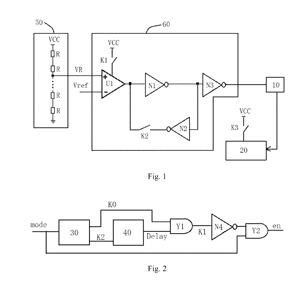 Voltage detection circuit for charge pump