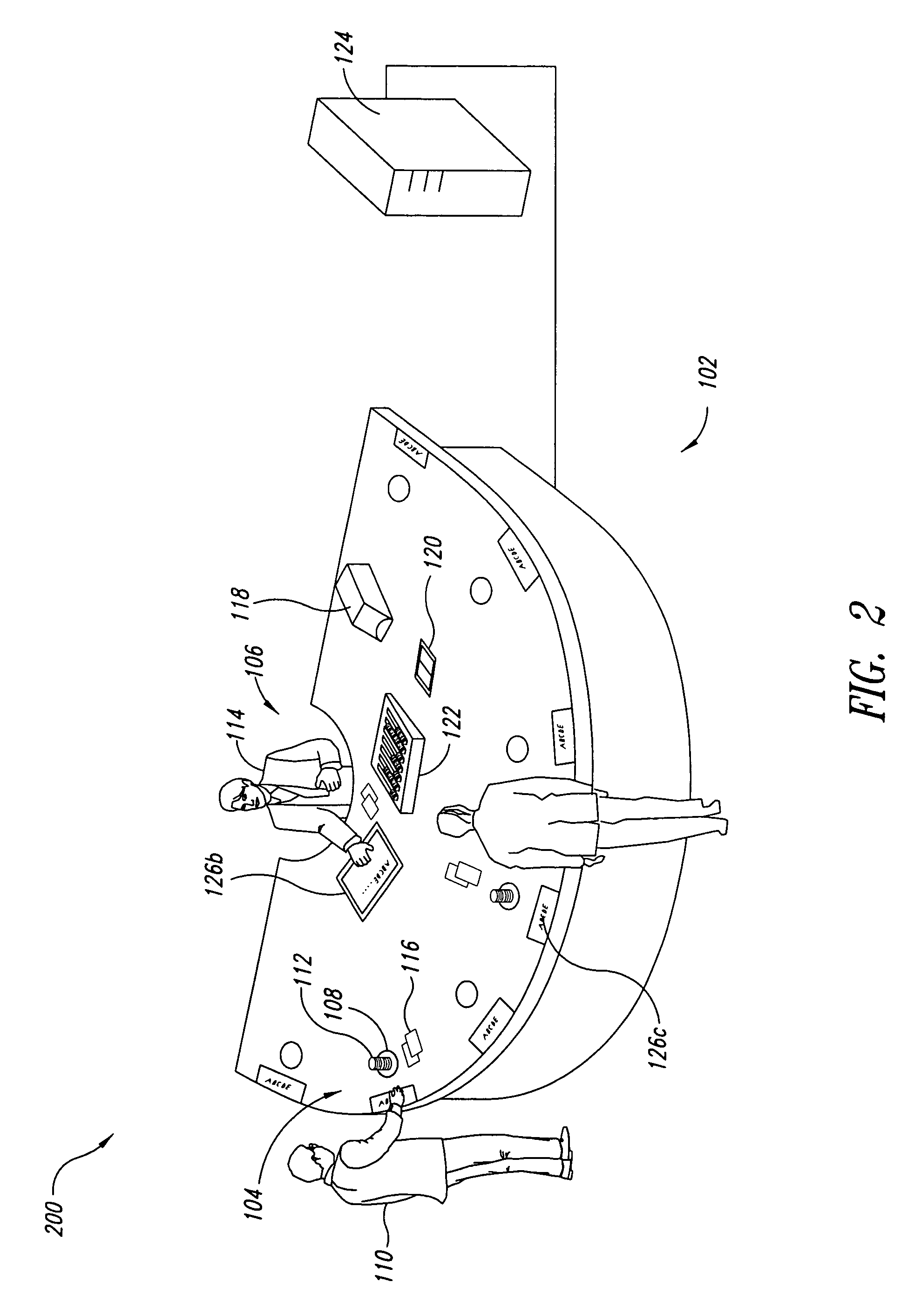 Systems, methods and articles to facilitate playing card games with intermediary playing card receiver