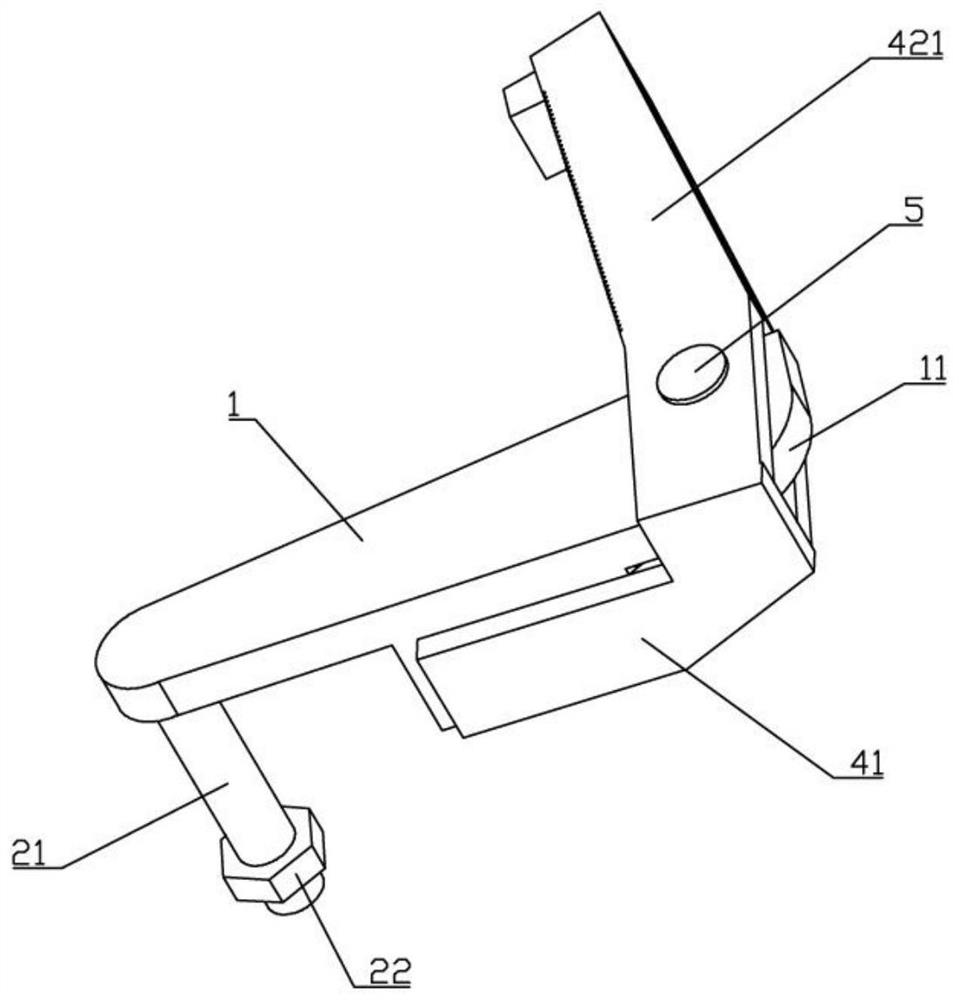 A building formwork reinforcement square fastener