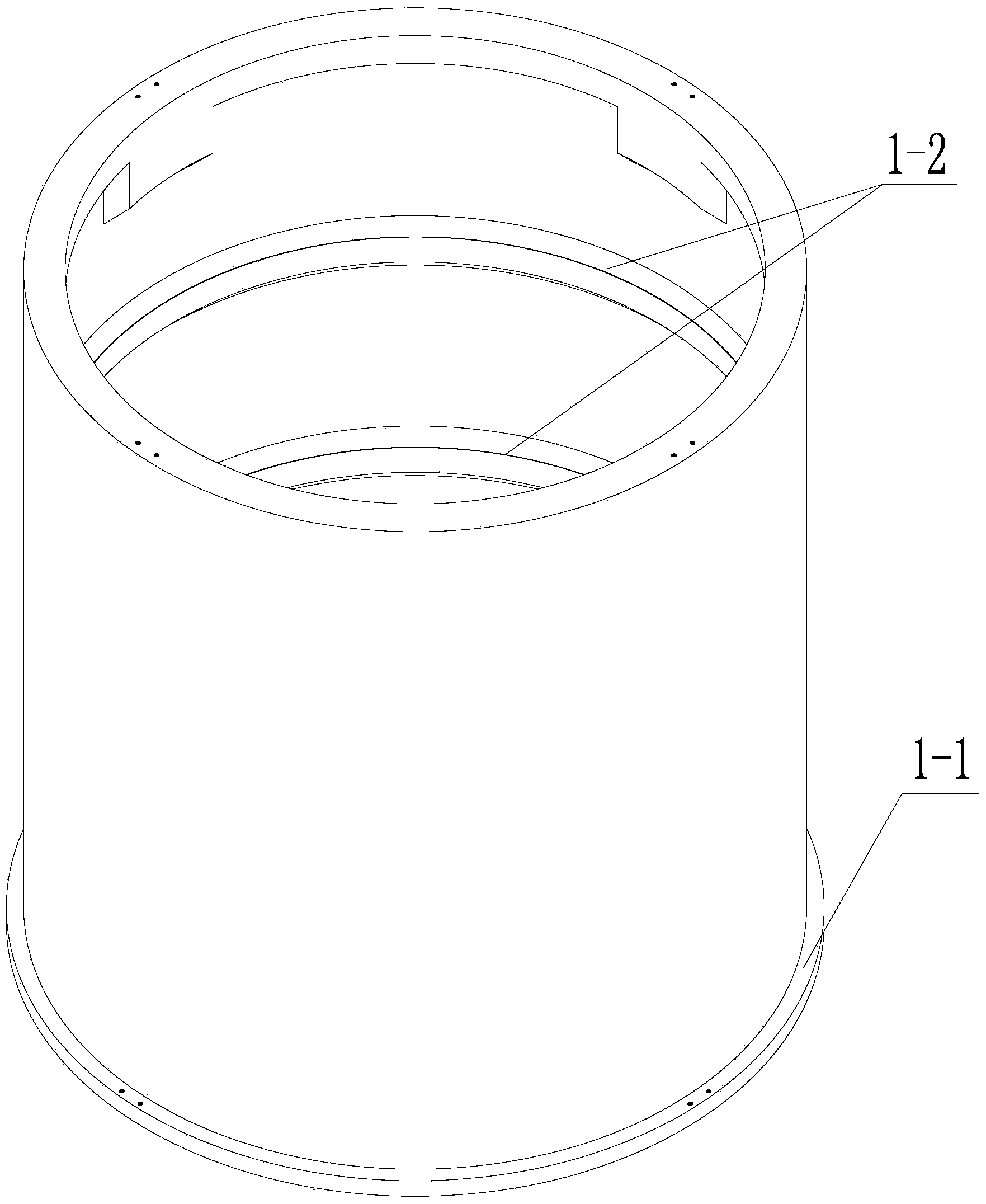 Arc-shaped titanium alloy thin-walled part forming tooling and method