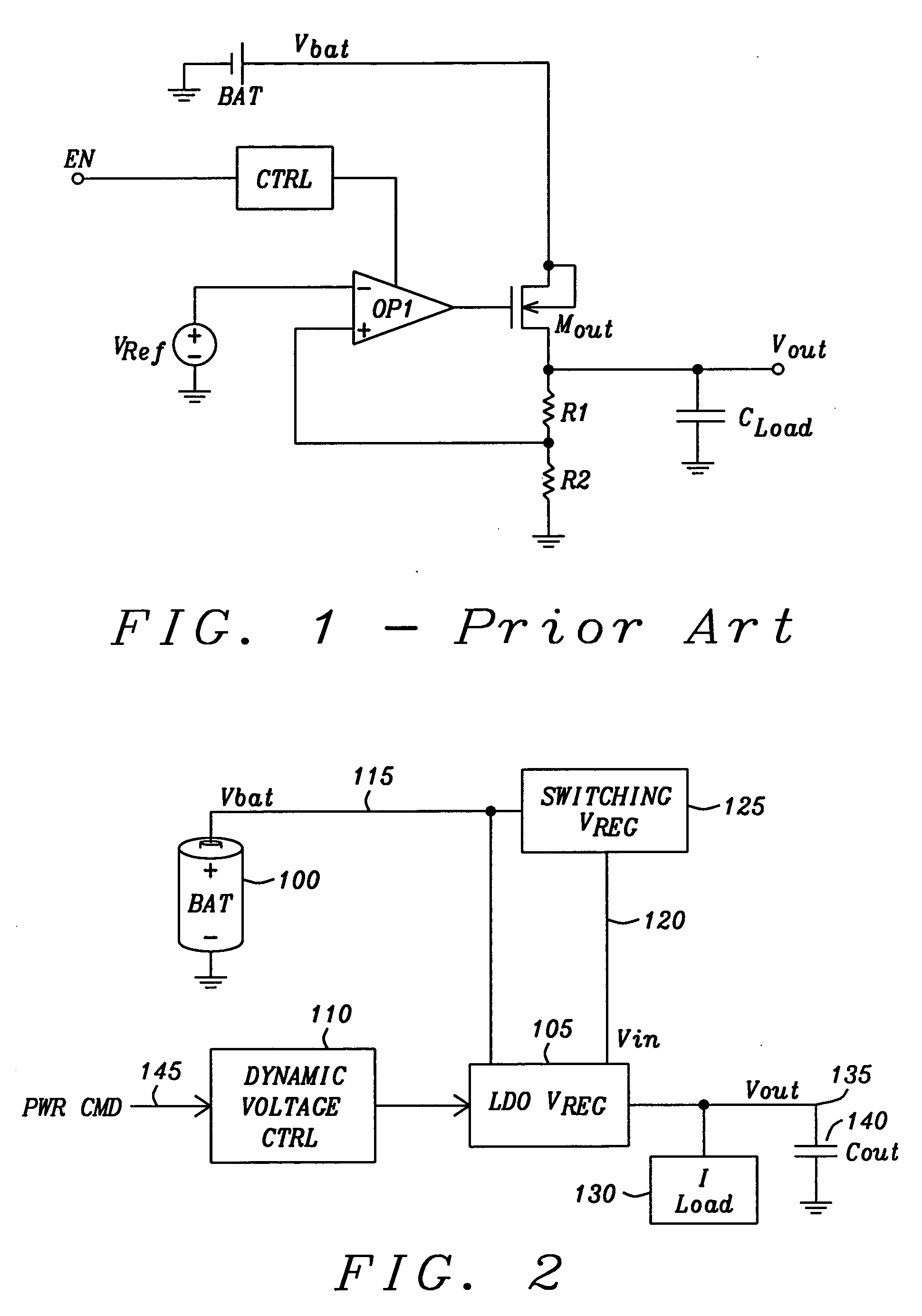 Low drop-out voltage regulator with dynamic voltage control