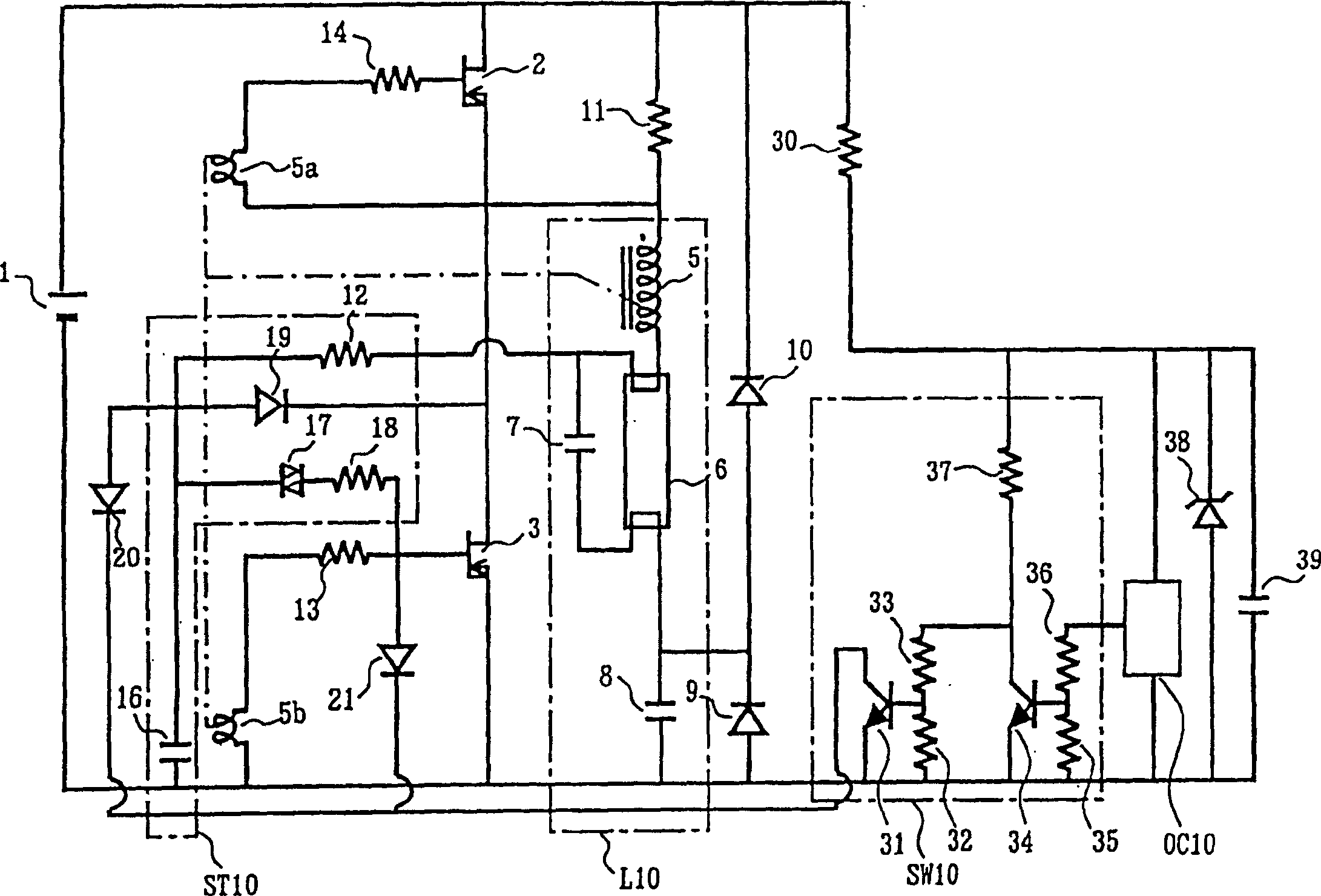 Lighting device for discharge lamp