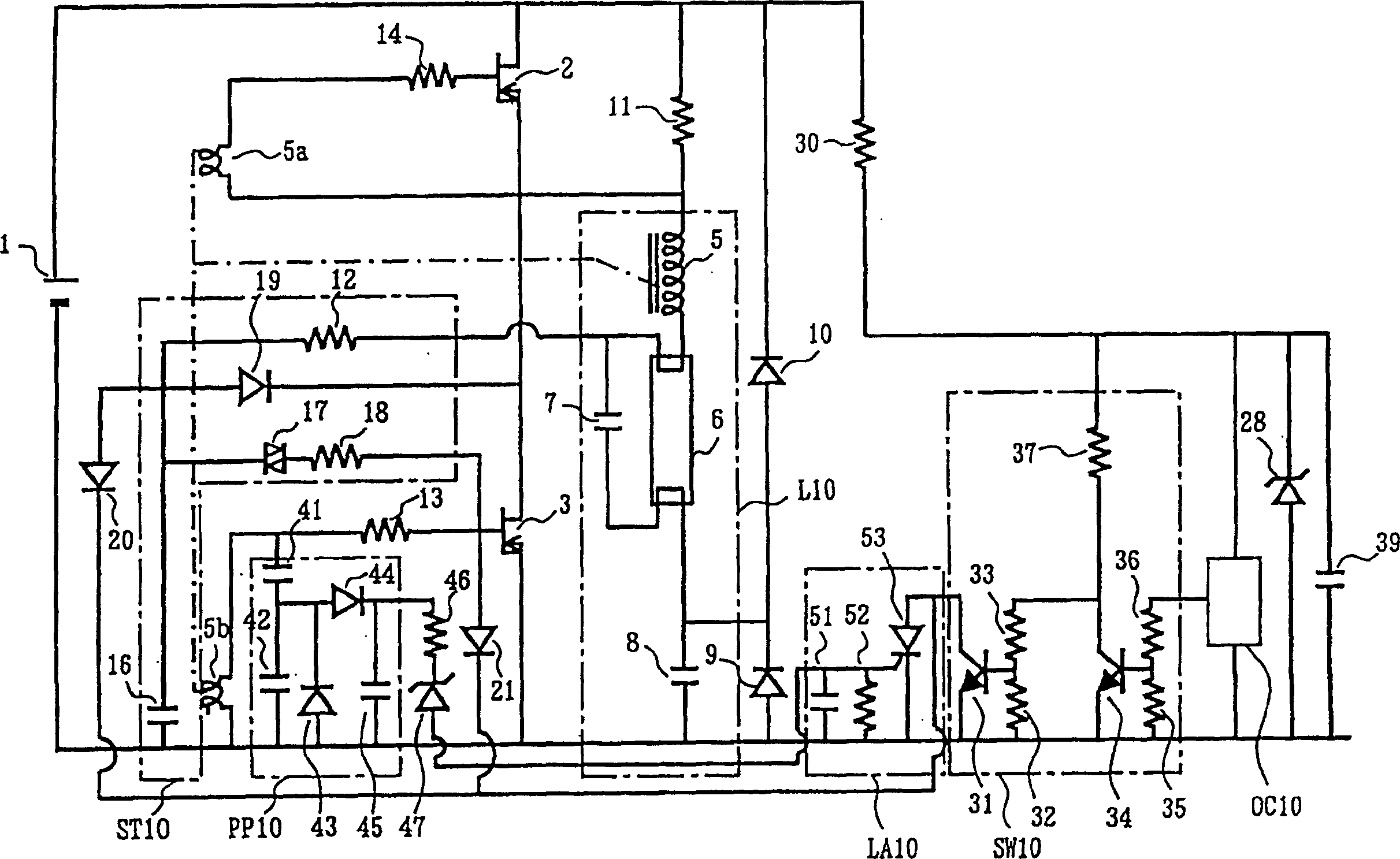 Lighting device for discharge lamp