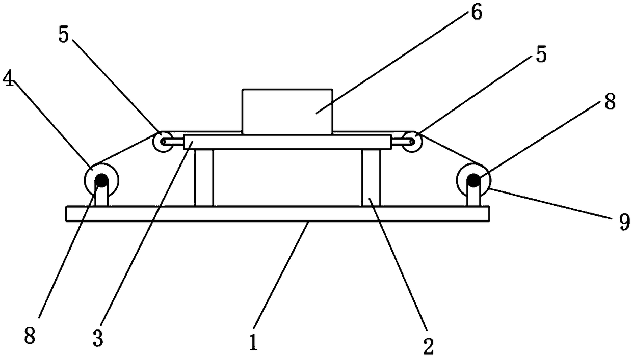 Double-face ironing machine for woven fabric