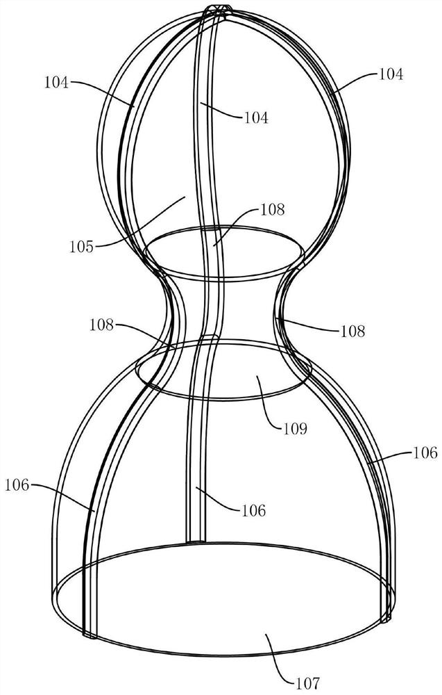 Catheterization device and catheterization external member