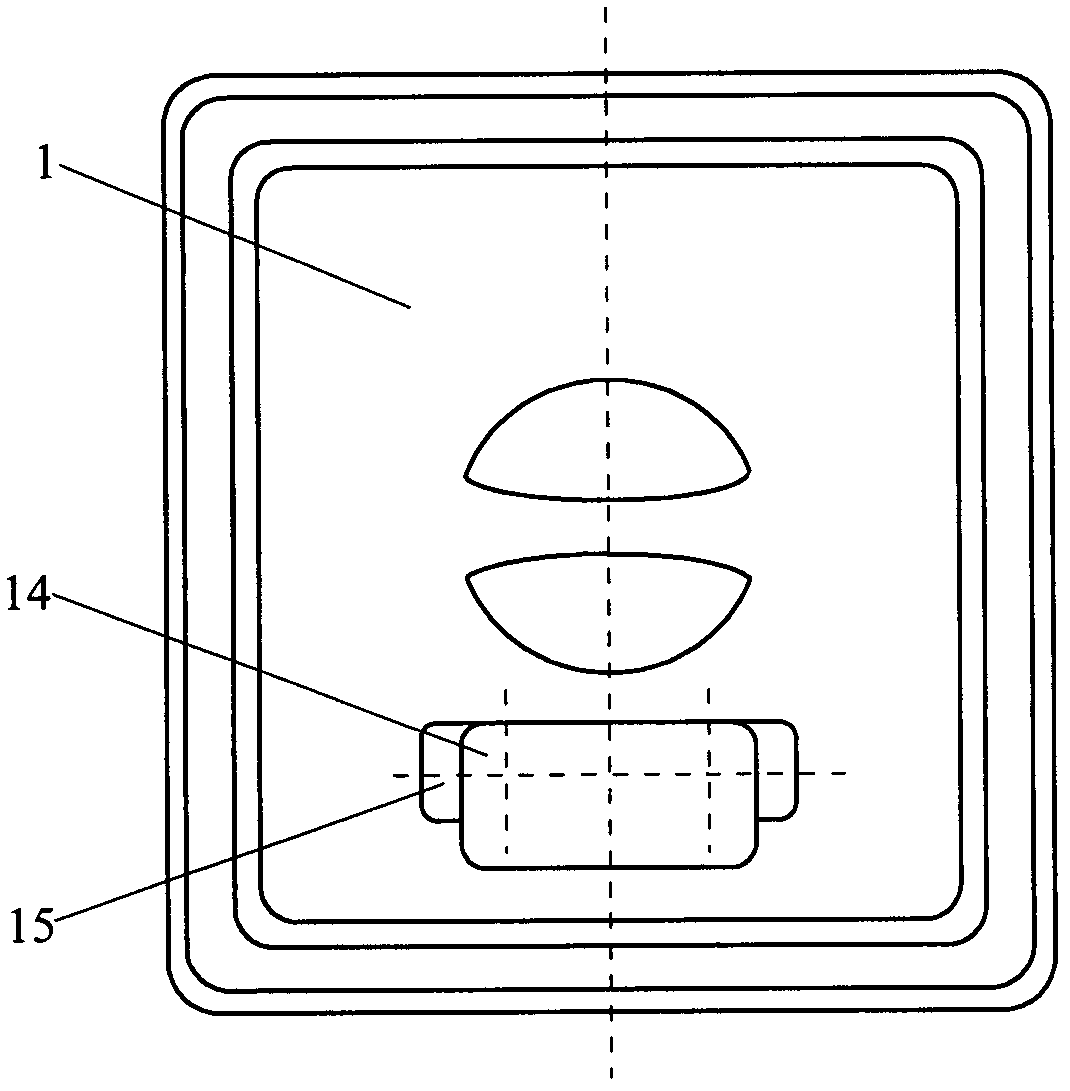 On-cover detecting method for ultrasonic biological treatment efficiency