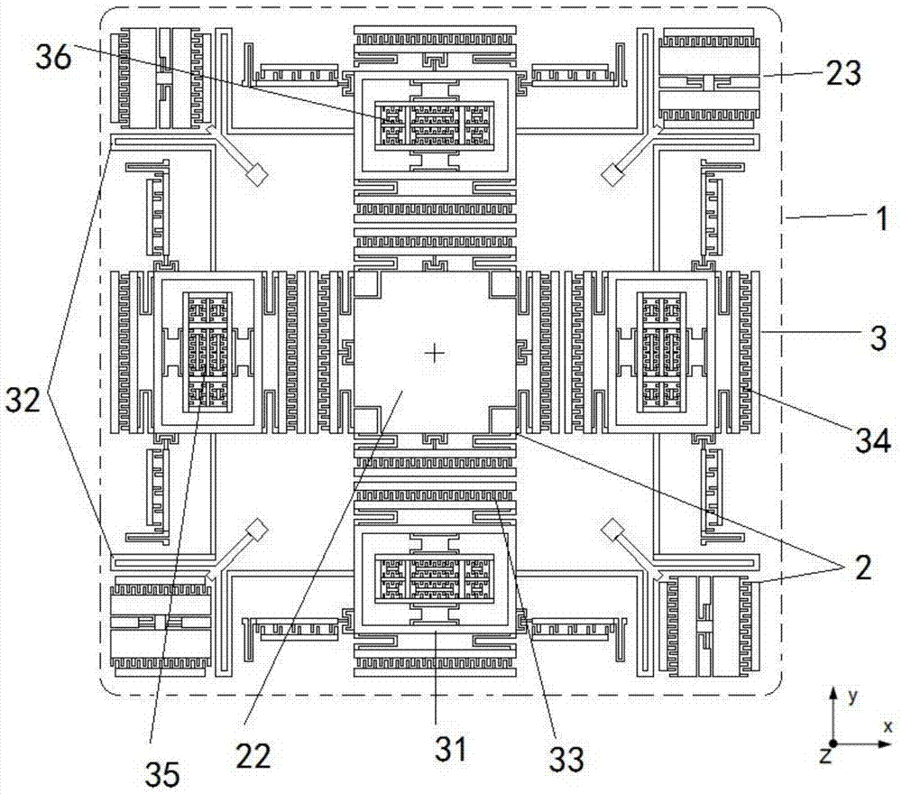 A monolithic integrated six-degree-of-freedom micro inertial measurement unit and its processing method