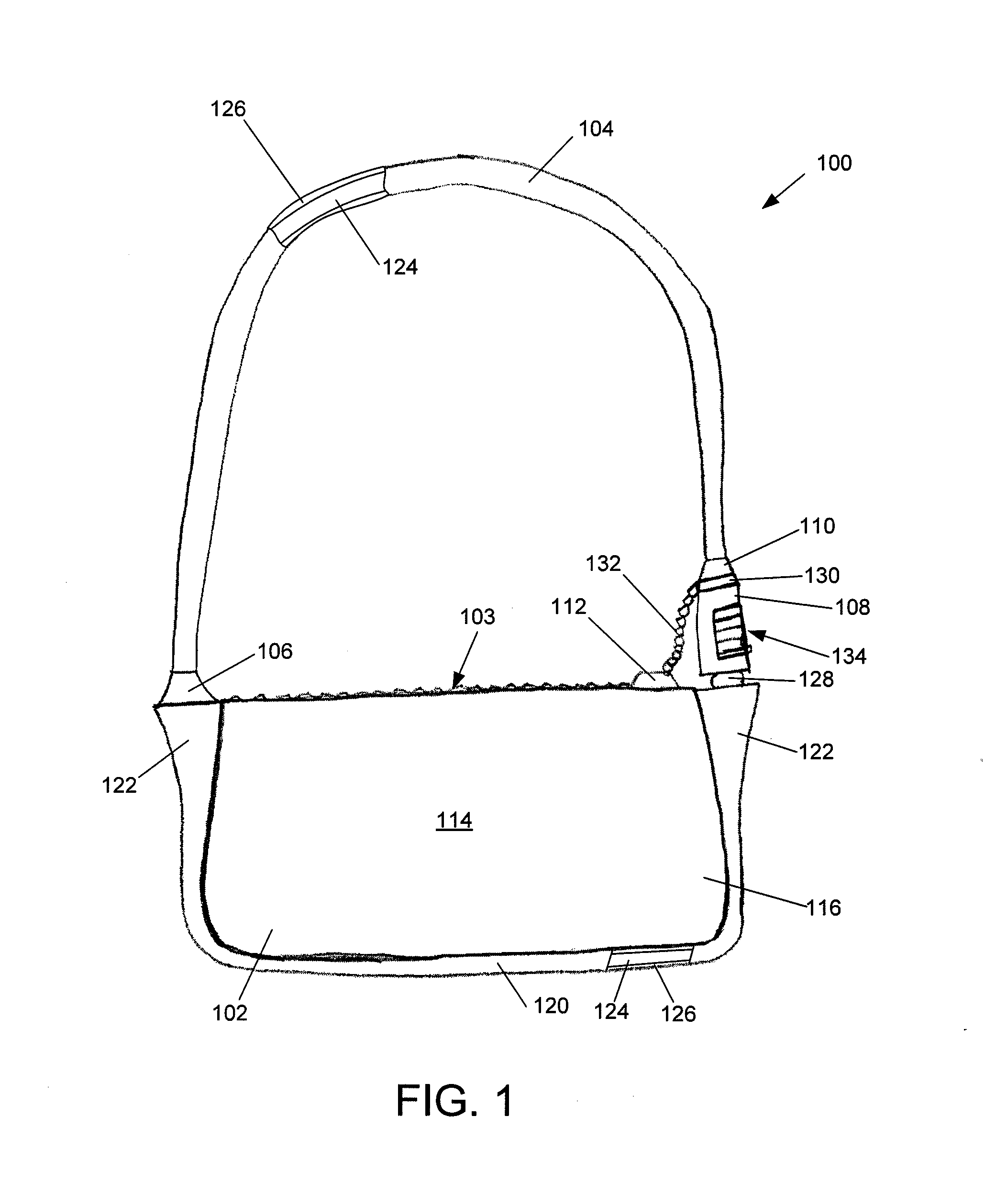 Cable lock bag