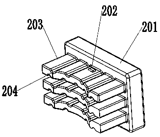 Package support buffer structure of air conditioner, and air conditioner