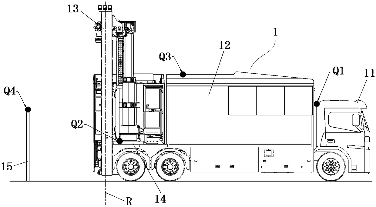 Container vehicle inspection system and container vehicle inspection method