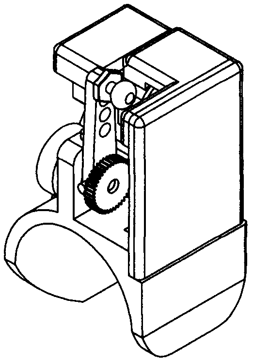 Index finger distal knuckle driver