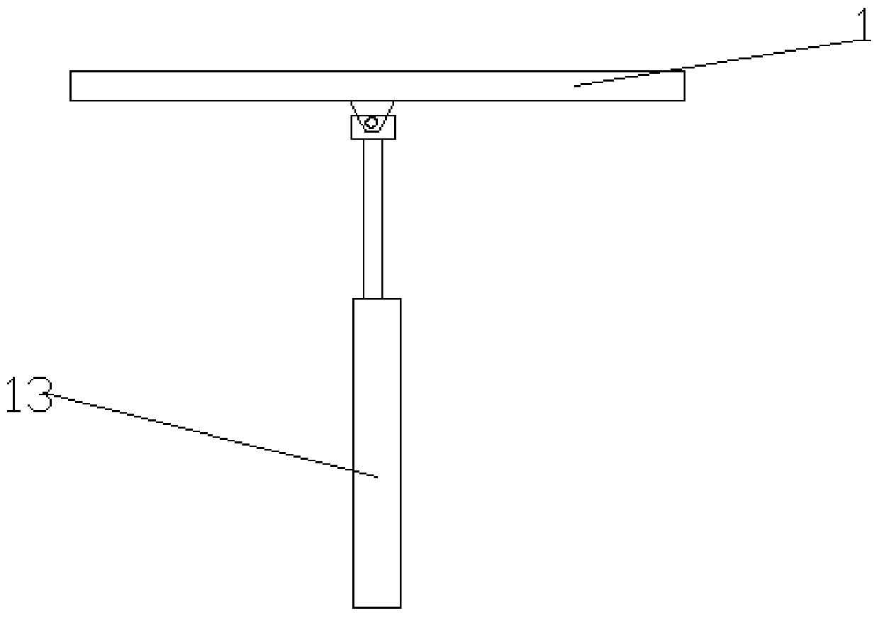 Discharging device of stamping die