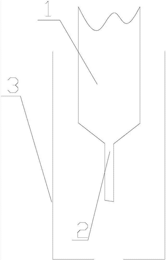 An electrospinning device for preparing polytetrafluoroethylene ultrafine fibers